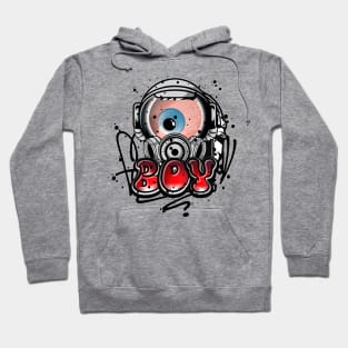 Space Monster Graffiti Street Art Hoodie